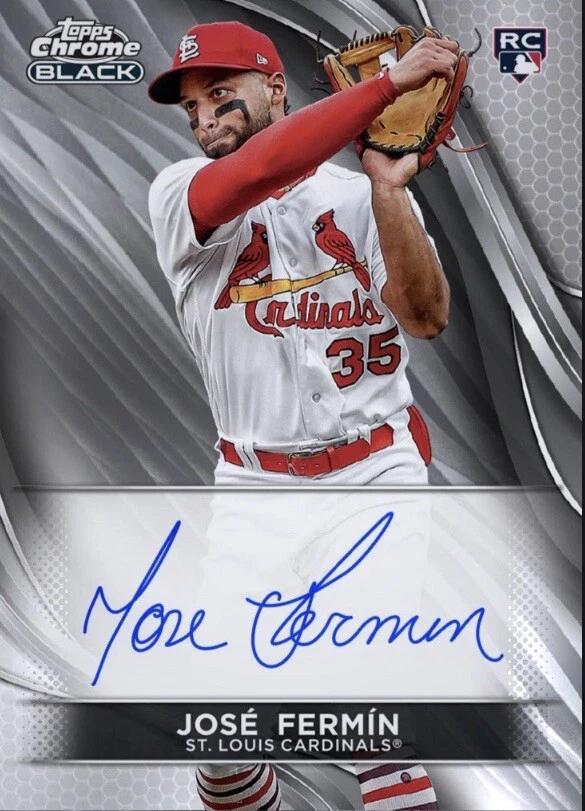 2024 Topps Chrome Black Auto Rookie RC Signature JOSE FERMIN Digital - Image 1 of 1