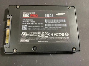 SAMSUNG PRO 850 256gb MZ-7KE256 interno 2.5 256GB PRO Pollice SATA SSD - Foto 1 di 1