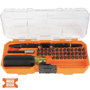 Klein Tools 32501HD KNECT Impact-Rated Multi-Bit Driver / Nut Driver Set, 46 Pc. - Picture 1 of 11