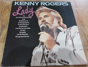 Kenny Rogers – Lady - vinyl lp record 33rpm Liberty – LBG 30334 1980 - Imagen 1 de 5