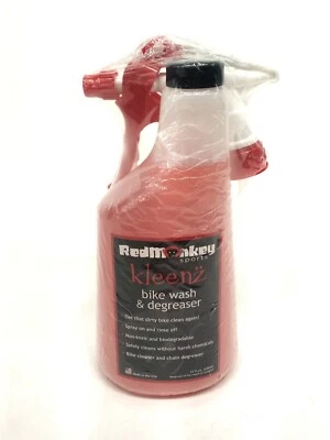 Lavado y desengrasante de bicicletas Red Monkey Sports Kleenz 22 oz Foto 1 de 4