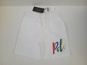 Brand New Polo Ralph Lauren Boys Classic Short Pants White Size 6 with Tag - Picture 1 of 8