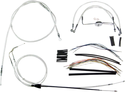 Kits de instalação de guidão Magnum 387282 designer 96-06 Harley Road King FLHR - Imagem 1 de 2