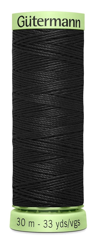 Gutermann 30H-10 Topstitch hilo de alta resistencia 33yd-negro Foto 1 de 1