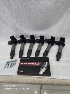 Ignition Coil Pack & Iridium Spark Plugs, Fits Chevy, GMC,Cadillac,Pontiac, 6pk - Picture 1 of 13
