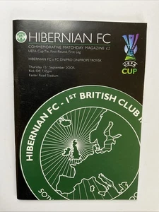 Hibernian v FC Dnipro Dnipropetrovsk; UEFA Cup 1st Round, 15th September 2005 - Picture 1 of 3