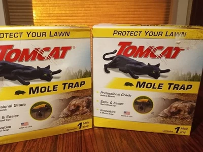 DOS trampas para topos Tomcat - 2 trampas sin extraer sangre (shl) Foto 1 de 4