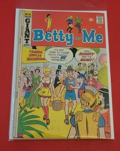 Betty and Me #36 1971 Archie Comics New Bag and Board Beauty and The Beast Cover - Picture 1 of 3