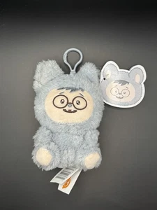 🔥LaBabies Fall Sherpa Collection Plush Monster Clip Blue BNWT🔥 - Picture 1 of 2