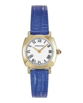 Reloj de moda Ferragamo para mujer dorado con correa de 23 mm Foto 1 de 4