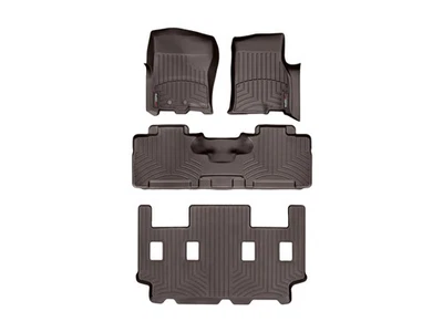 WeatherTech FloorLiner for 2011-2017 Ford Expedition - Full Set, Cocoa - Image 1 of 4