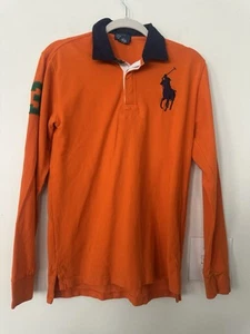 Polo Ralph Lauren 90’s VINTAGE Rugby Boys Shirt XL/20 - Picture 1 of 6