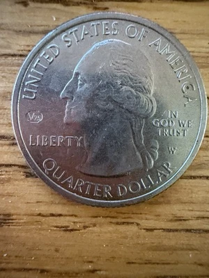 2020 W Marsh Billings Rockefeller Vermont V75 Privy Mark West Point Quarter. - Image 1 of 2