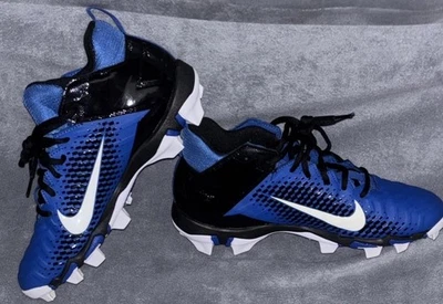 Nike Alpha Menace 2 Shark Football Cleats Mens Size7.5 Blue White AQ7653-402 - Image 1 of 4