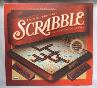 2001 Parker Brothers SCRABBLE Deluxe Turntable Edition Game (100% Complete) - Image 1 of 4