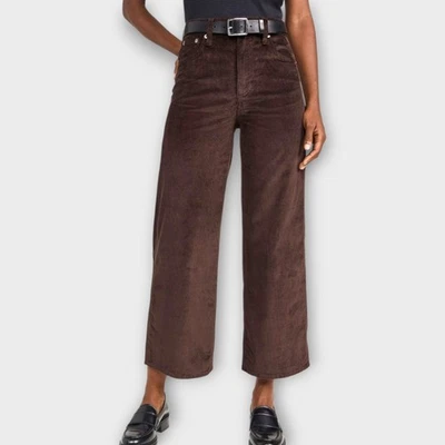 Rag And Bone Womens Wide Leg Trousers-Andi Cord High Waist-W32- BNWT-RRP $178 - Image 1 of 4