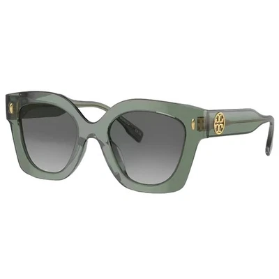Gafas de sol Tory Burch TY 7201U 194111 transparente de plástico salvia gris degradado Foto 1 de 3
