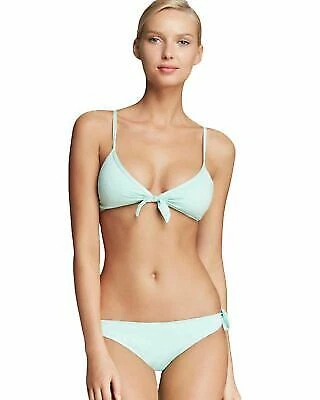Top de bikini ZINKE para mujer con corbata delantera triángulo, talla mediana Foto 1 de 1