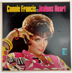 CONNIE FRANCIS Jealous Heart 1966 Vinyl LP MGM Records SE-4355 - Picture 1 of 3