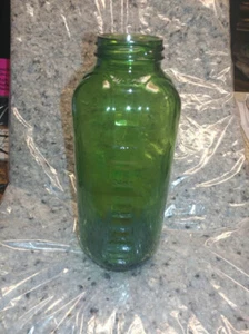 VINTAGE HOOSIER DEPRESSION GLASS WATER JUICE REFRIDEGERATOR BOTTLE 40 0Z - Picture 1 of 7