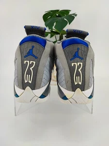 Nike Kids Air Jordan 14 Gray Athletic Sneakers Size 6.5Y - Picture 1 of 8