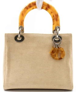 CHRISTIAN DIOR ORIGINAL LADY DIOR MM TASCHE BAG PFERDEHAAR ROSSHAAR RAR VINTAGE - Bild 1 von 15
