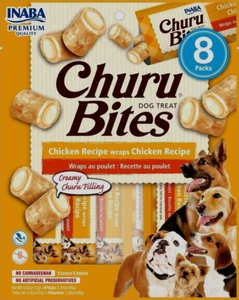 INABA Churu Bites for Dog Soft/Chewy Baked Chicken - Picture 1 of 4