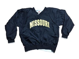 VTG Missouri Tigers Pullover Windbreaker Adult XL  Mizzou Dodger Made In USA - Picture 1 of 7