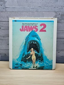 JAWS 2 VIDEODISC - ROY SCHEIDER - 1978 - UNIVERSAL PICTURES - Foto 1 di 2