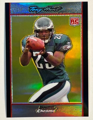 2007 Bowman Chrome Football RC Rookie Refractor #BC70 Tony Hunt - Image 1 of 2