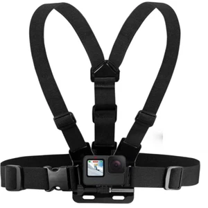 Chest Harness Body Strap Mount Accessories Adjustable for iPhone GoPro Android - Picture 1 of 9