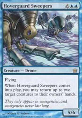 Hoverguard Sweepers ~ Heavily Played Fifth Dawn 5th MTG Magic UltimateMTG Blue C - Image 1 of 1