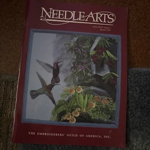 EGA Needle Arts Magazine SEP 1997 Embroiderers' Guild of America Vol 28 No 3 - Picture 1 of 4