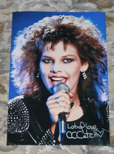 C. C. Catch, orginal signiert, Top Großfoto - Bild 1 von 1
