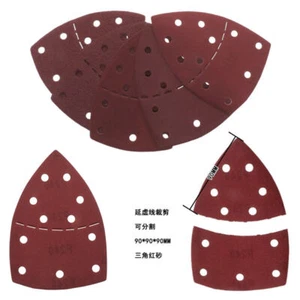 11-Holes Hook and Loop Sander Pads 40 -240 GritDetail Mouse Sanding Sheets - Picture 1 of 11