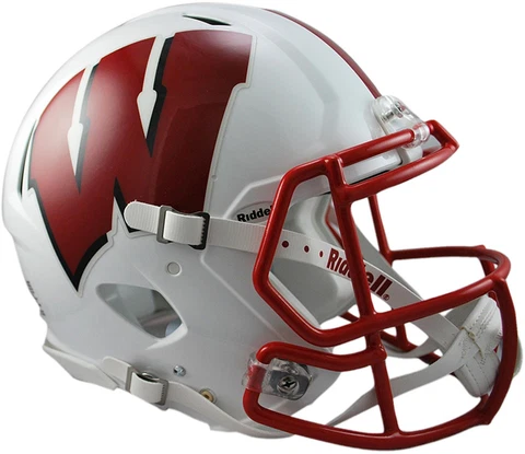Riddell Wisconsin Badgers Revolution Speed Full-Size Authentic Football Helmet Cover