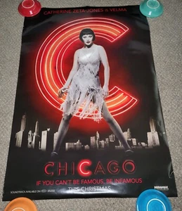 Calling All Fans “CHICAGO" Authentic Double Sided Cinema Poster 27in x 40in - Picture 1 of 1