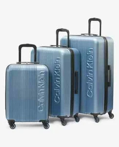 Calvin Klein Verticalism 3 Piece Luggage Set - Picture 1 of 9