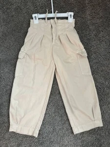 Zara Girl Pants Trendy Cargo Size 5-6 - Picture 1 of 3