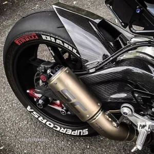 Tyre Lettering For Supercorsa Tyre Decal Sticker MOTORCYCLE SET 0.75"Fast Ship - Picture 1 of 2