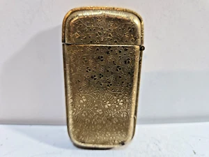 Vintage  Brass Decorative Match Safe/ CASE / Vesta / Holder   7299/31 - Picture 1 of 9