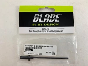 NIP BLADE HELICOPTER TOP ROTOR HEAD INNER DRIVE SHAFT BLH2712 FOR SCOUT CX - Picture 1 of 2