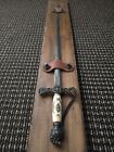 TEMPLARS 1800s Ceremony Sword w/Ivory Handle (Knights of Malta,Columbus,Masonic)