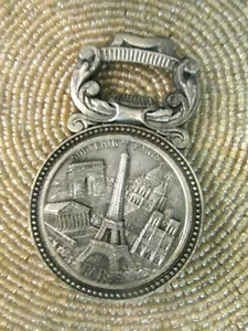 ABRIDOR DE BOTELLAS PARÍS METAL TORRE EIFFEL NAPOLEÓN FRANCIA RECUERDO - Imagen 1 de 3