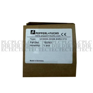 New PEPPERL + FUCHS UC6000-30GM-E6R2-V15 Ultrasonic Sensor - Picture 1 of 3