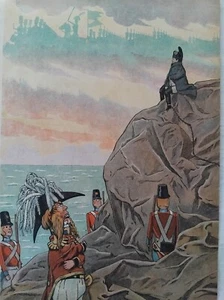 JOB GRAVURE COULEURS NAPOLEON SAINTE HELENE RJB02 - Foto 1 di 2