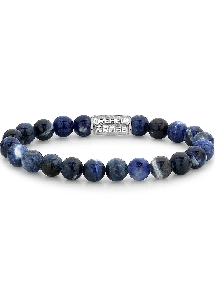 Rebel & Rose Armband Midnight Blue RR-80010-S-XL Herren - Bild 1 von 1
