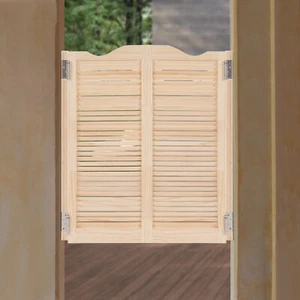 Puerta de café montada en la pared doble media puerta doble bisagra con bisagras - Imagen 1 de 17