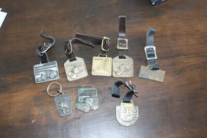 Etui Allis-Chalmers Michigan Sterling CAT Gliedergürtel Akerman Traktor Uhr Anhänger LO - Bild 1 von 5