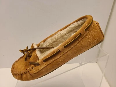 Zapatillas mocasín Minnetonka Cally 4011, para mujer talla 6 M tostadas Foto 1 de 4